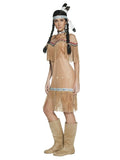 Deluxe Native American Inspired Lady Costume side