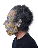 Demonic Zombie Latex Face Mask side