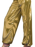 Disco Diva 70s Solid Gold Women's Jumpsuit legs