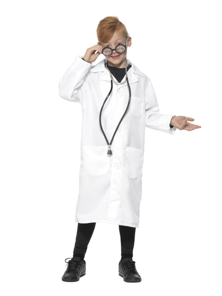 Doctor Lab Coat Scientist Fancy Dress Children's Costume Jacket