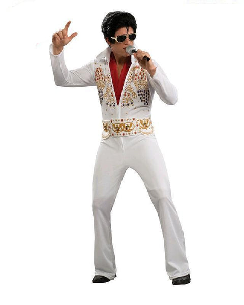 Elvis American Eagle Adult Costume Jumpsuit Fancy Dress