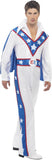 Evel Knievel Mens Daredevil Costume