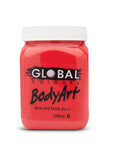 Brilliant Red Body and Face Paint 200ml