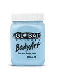 Light Blue Body and Face Paint 200ml