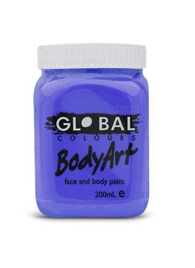 Purple Body and Face Paint 200ml