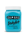 Turquoise Body and Face Paint 200ml