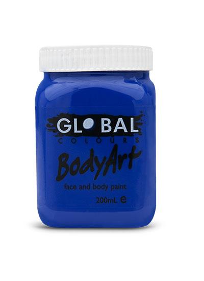 Ultra Blue Body and Face Paint 200ml