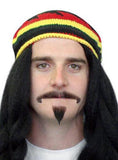Fake Moustache Reggae Black