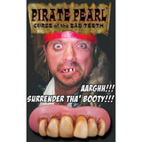 False Costume Pirate Pearl Teeth