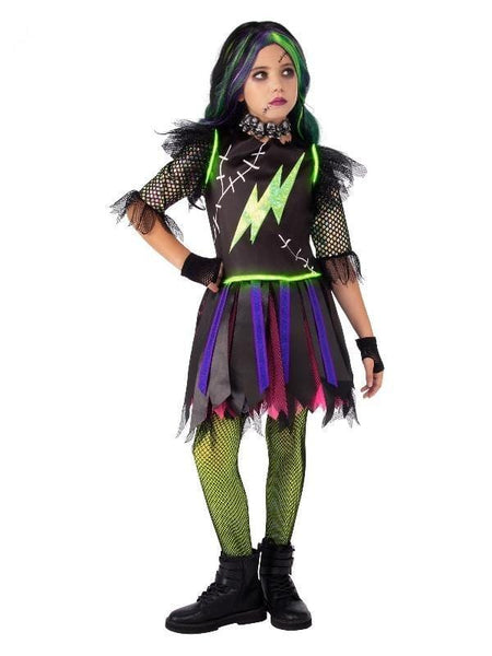Frankie Girl's Light Up Halloween Costume