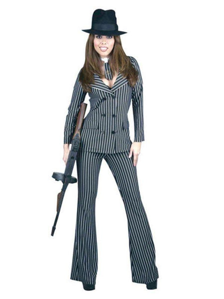 1920's Hire Costumes - -Gangster Moll Zoot Suit Women's 