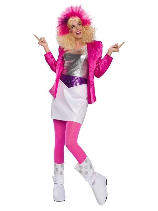 Glam Rock Barbie Women's 80's Costume