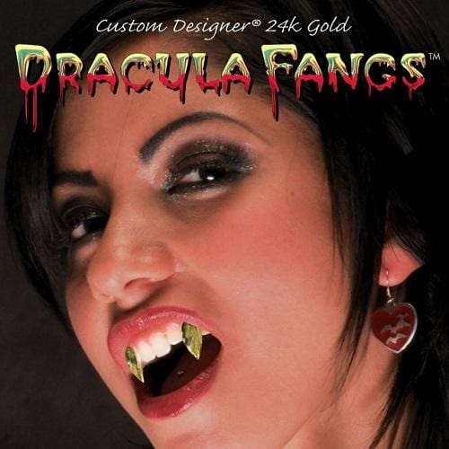 Fangs Gold Plated Perfect Bite