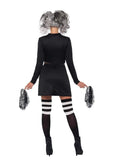 Gothic Cheerleader Halloween Costume back