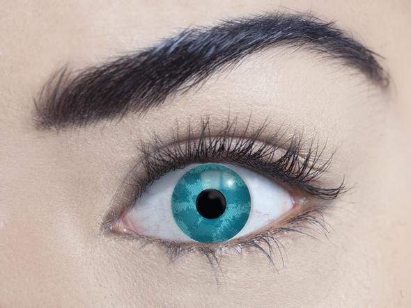 Blue Eyes Coloured Halloween Contact Lenses