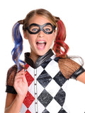 Harley Quinn DC Superhero Deluxe Girls Costume face