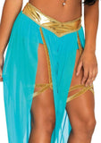 Jasmine Oasis Princess Arabian Sexy Belly Dancer Genie Womens Costume pants