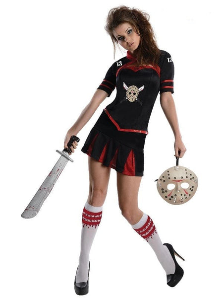 Jason Voorhees Friday the 13th Cheerleader Costume