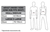 Kangaroo Furry Adult Costume size chart