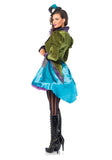 Mad Hatter Deluxe Women's Hire Costume back