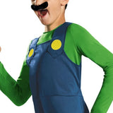 Super Mario Luigi Classic Child Costume top