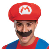 Super Mario Classic Adult Costume Hat and Moustache