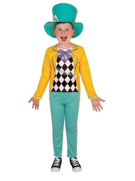 Master Mad Hatter Boys Book Week Costume