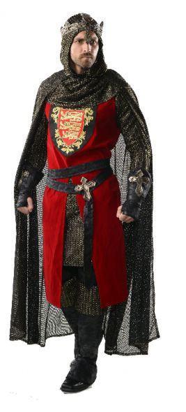 King Richard Medieval Collector's Edition Fancy Dress Hire Costume