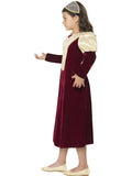 Medieval Tudor Damsel Historical Princess Costume for Girls side