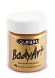 Gold Metallic Body and Face Paint 45ml