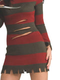 Miss Freddy Krueger Nightmare on Elm Street Adult Costume jumper dress