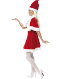 Miss Santa Christmas Costume with Cape