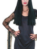 Morticia Addams Womens Costume sleeves