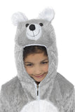 Mouse Onesie Jumpsuit Costume for Children Hood