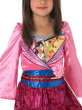 Mulan Shimmer Deluxe Children's Costume bodice