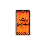 Neon Orange Coloured Face & Body Art Cake Paint