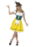 Oktoberfest Costume, Female, Yellow and Green dance