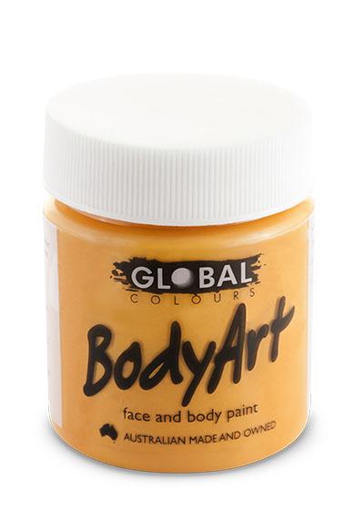 Orange Body and Face Paint 45ml