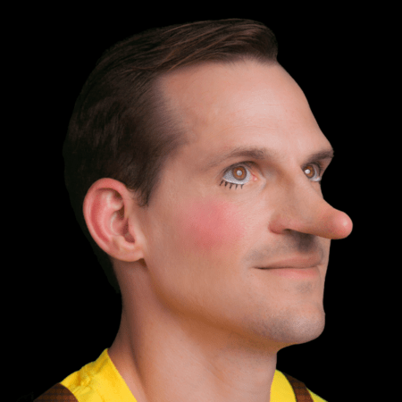 Pinocchio Nose Latex Prosthetic