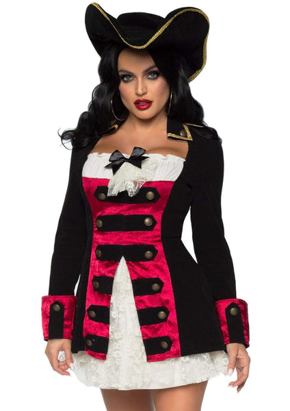 Pirate Wench Captain Womens Costume Hire