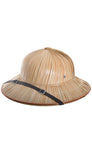 Pith Hat Safari Helmet Natural Palm Leaf