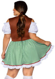 Bavarian Cutie Curvy Plus Size Oktoberfest Costume back