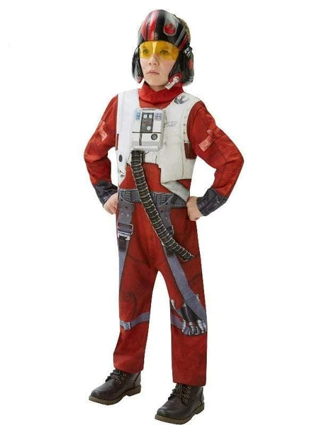 Poe X-Wing Fighter Childs Costume Star Wars