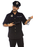 Policeman LA  Cop Men's Hire Costume