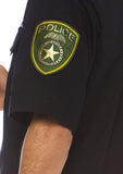 Policeman LA  Cop Men's Hire Costume patch