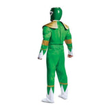 Power Rangers Mighty Morphin Green Ranger Adult Costume back