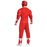 Power Rangers Mighty Morphin Red Ranger Adult Costume back