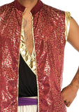 Prince Al Men's Bollywood Genie Costume detail