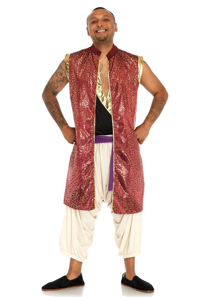 Al Prince Men's Bollywood Genie Hire Costume