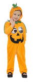 Pumpkin Hooded Jumpsuit Toddler Halloween Costume girl